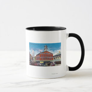 Yttre beskåda av Faneuil Hall Mugg
