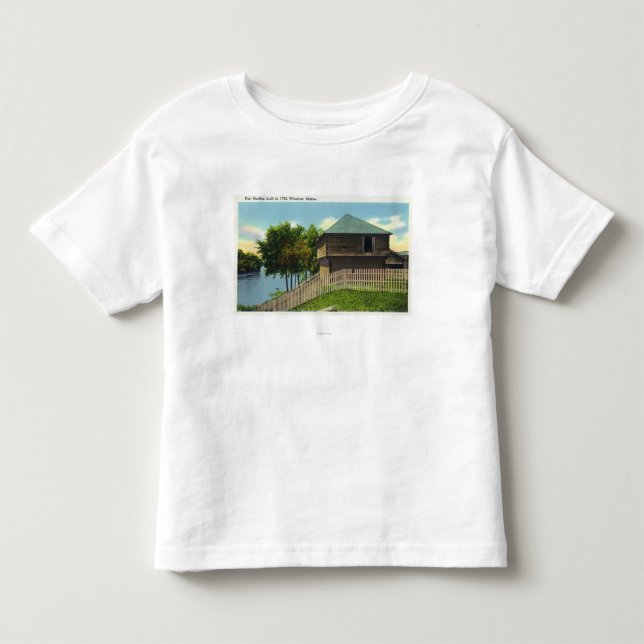 Yttre beskåda av fort Halifax Tee (Framsida)