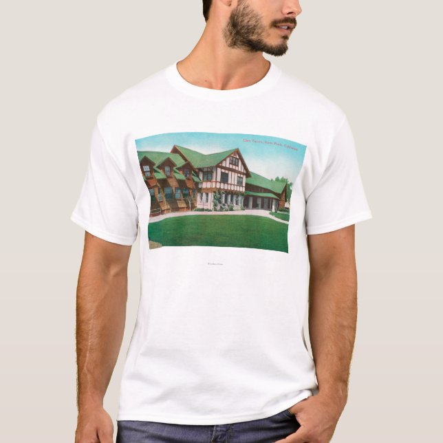 Yttre beskåda av glenen TavernSanta Paula, CA T Shirt (Framsida)