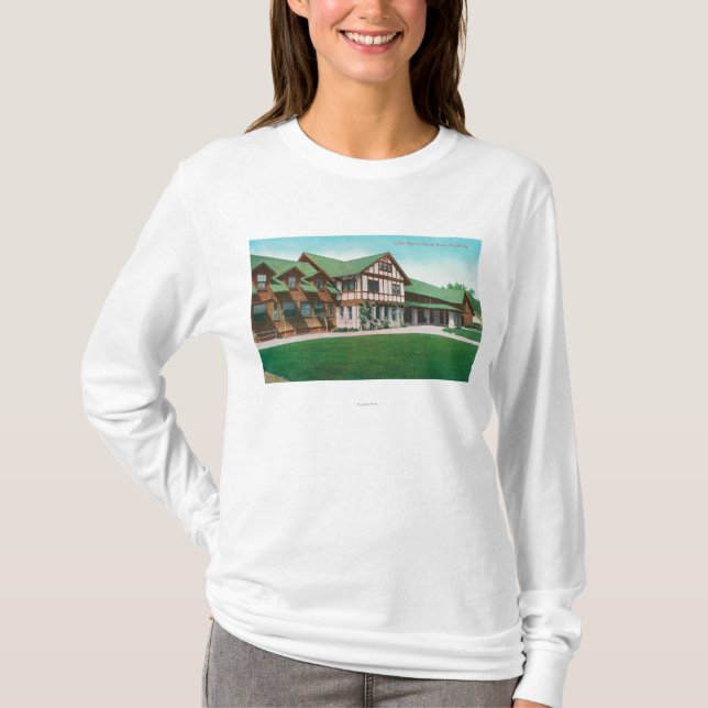 Yttre beskåda av glenen TavernSanta Paula, CA T-shirt (Framsida)