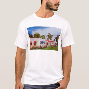 Yttre beskåda av Golf & land för Los Serranos T Shirt