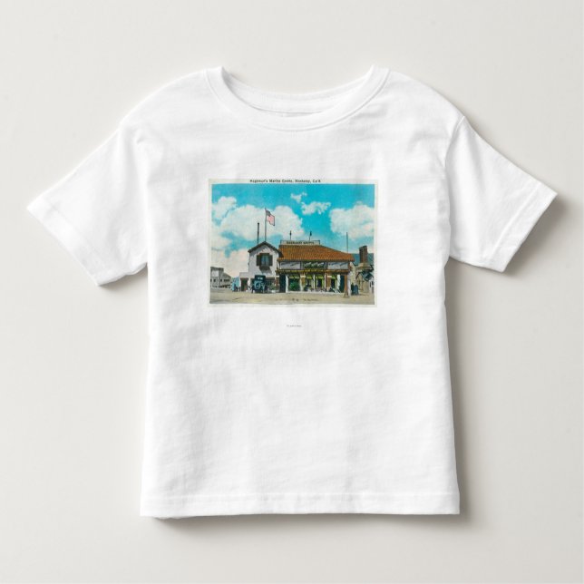 Yttre beskåda av Hagemans marin- Grotto T Shirt (Framsida)