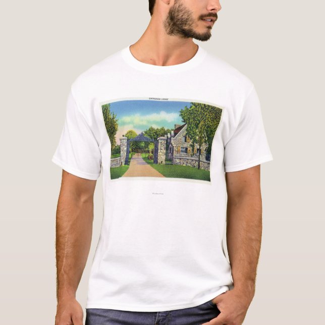 Yttre beskåda av hänryckalogen t shirt (Framsida)