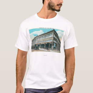 Yttre beskåda av Holmans varuhus T-shirt