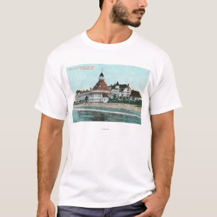 Yttre beskåda av hotelldel Coronado från pir T Shirt