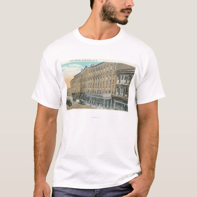 Yttre beskåda av hotellet Bennett T-shirt (Framsida)