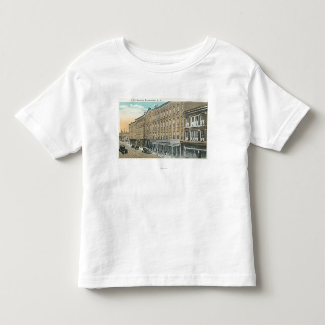 Yttre beskåda av hotellet Bennett Tee (Framsida)