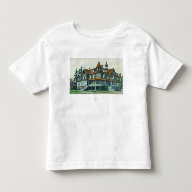 Yttre beskåda av hotellet Centralia Tee Shirt (Framsida)