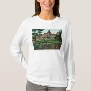 Yttre beskåda av hotellet del Monte och jordning T-shirt