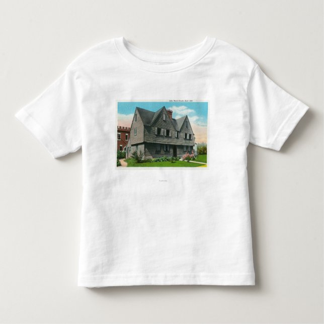 Yttre beskåda av Johnen avvärjer huset T Shirt (Framsida)