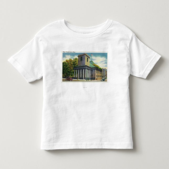 Yttre beskåda av kung kapell nr. 2 tee (Framsida)