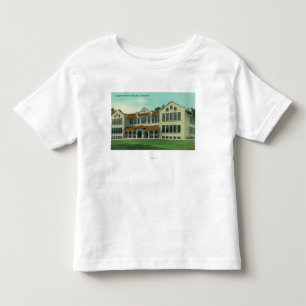 Yttre beskåda av Longfellow skolar T-shirt