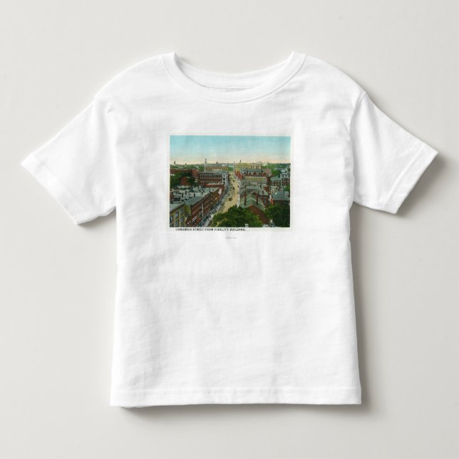 Yttre beskåda av Longfellows hus T-shirt (Framsida)