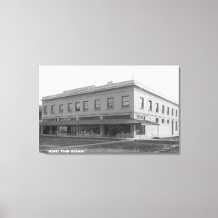 Yttre beskåda av Lumbermensen Bldg Canvastryck