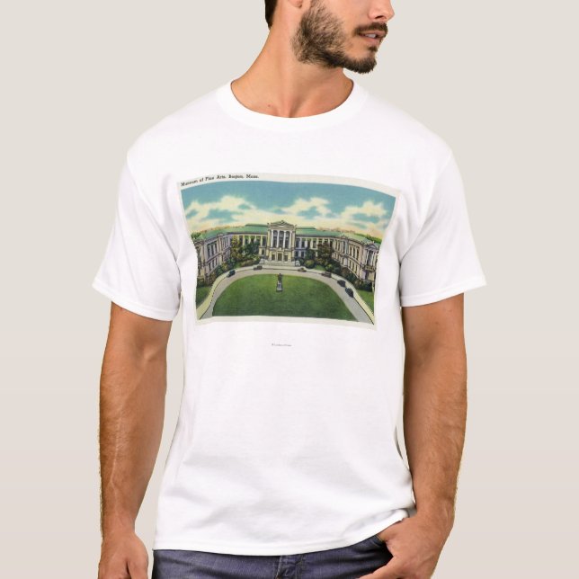Yttre beskåda av museet av konster nr. 2 tee (Framsida)