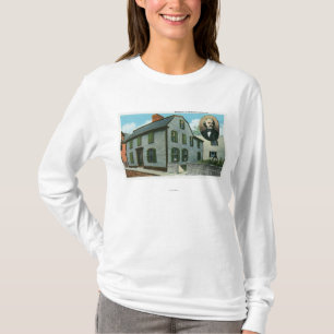 Yttre beskåda av Nathaniel Hawthornes T-shirt