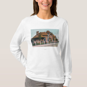 Yttre beskåda av OSL-bussgaraget Nampa, T-shirt