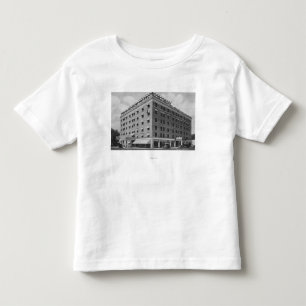 Yttre beskåda av Owyheen HotelBoise, legitimation Tröja
