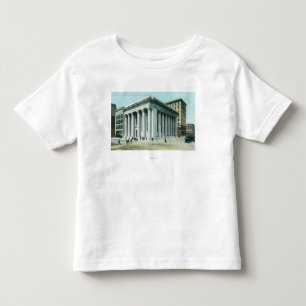 Yttre beskåda av packa ihop av Kalifornien T-shirt