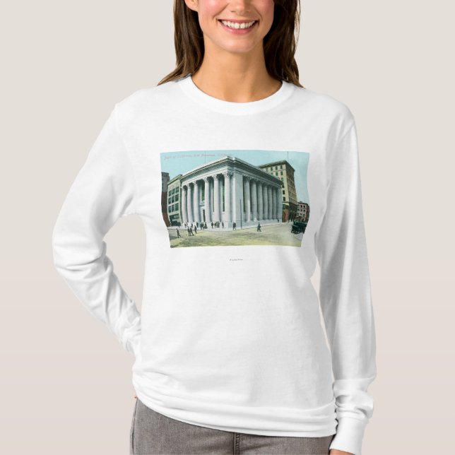 Yttre beskåda av packa ihop av Kalifornien Tee Shirt (Framsida)
