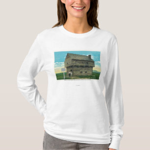 Yttre beskåda av periodkvarterhus t shirt