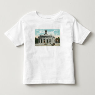 Yttre beskåda av posta - kontor 2 t shirt