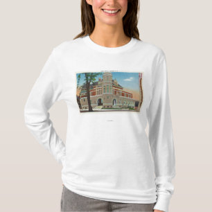 Yttre beskåda av posta - kontor 3 tee shirt