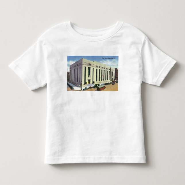 Yttre beskåda av posta - kontor nr. 2 tee (Framsida)