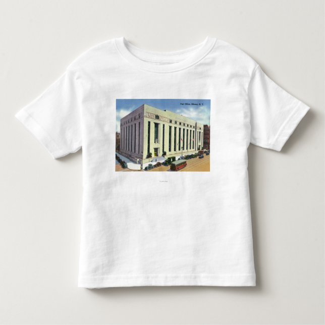 Yttre beskåda av posta - kontor nr. 2 tee shirt (Framsida)