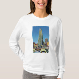 Yttre beskåda av RCA Bldg, Rockefeller centrerar Tee