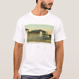 Yttre beskåda av Sherman, & Halleck inkvarterar T-shirt