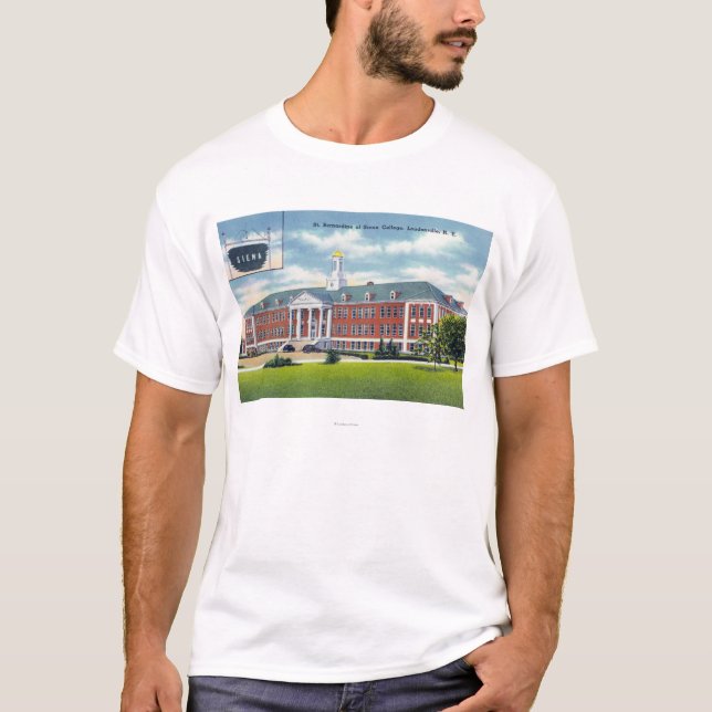 Yttre beskåda av St. Bernardine av Siena T Shirt (Framsida)