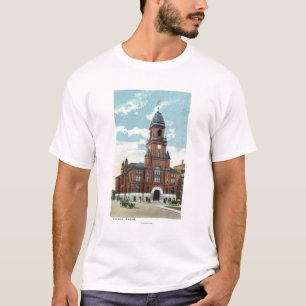 Yttre beskåda av stadshus t-shirt