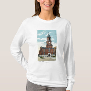 Yttre beskåda av stadshus t-shirt