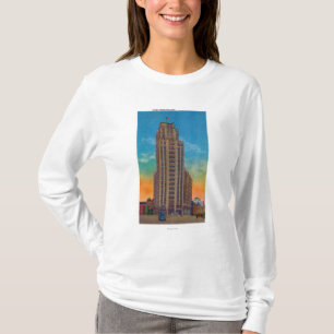 Yttre beskåda av statlig tornbyggnad tee shirt