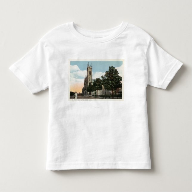 Yttre beskåda av Sts Paul kyrka T-shirt (Framsida)
