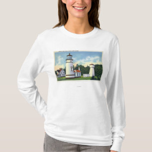 Yttre beskåda av Umpquaen LighthouseCoast Tröja