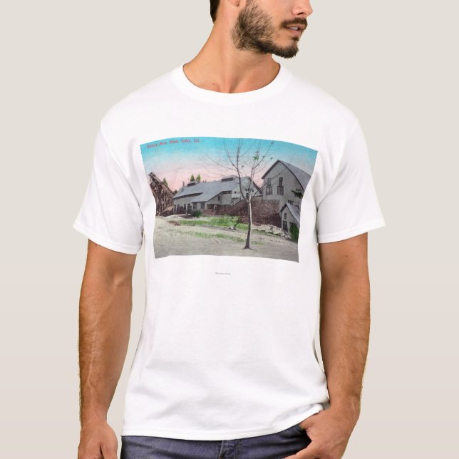 Yttre beskåda av väldet bryter tee shirt (Framsida)