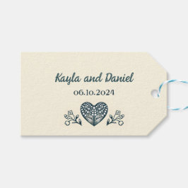 Yttre blommor, Personligt bröllp Presentetikett