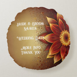 Yttre bloom: Ett timofritt Firande i Kärlek Rund Kudde