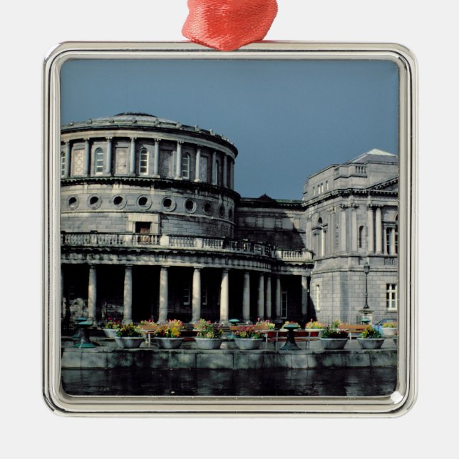 Yttre galleri julgransprydnad metall (Framsidan)