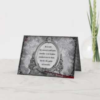 Yttre Hälsning Tack Kort