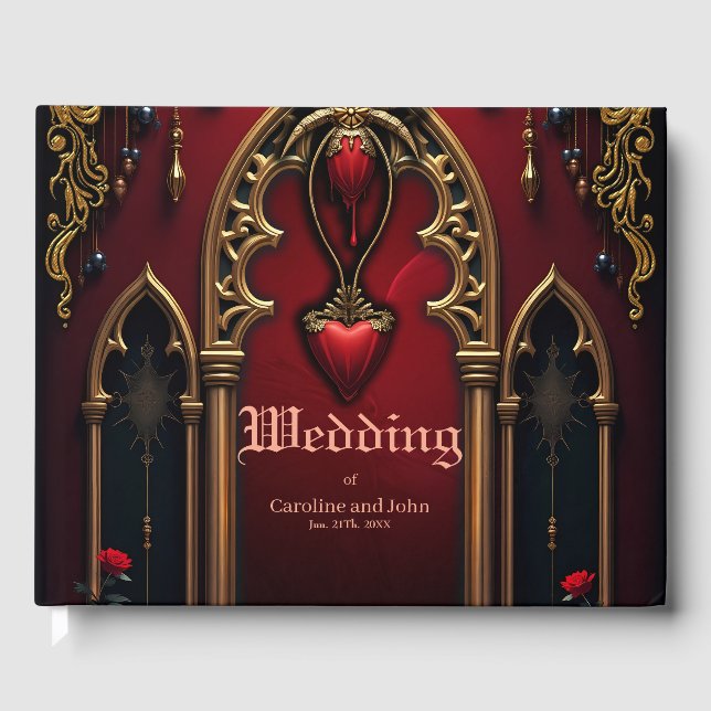 Yttre kärlek i mörkret gästböcker (Framsida)