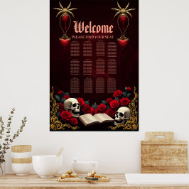 Yttre kärlek i mörkret poster