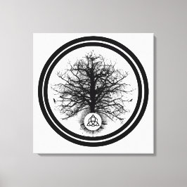 Yttre liv canvastryck