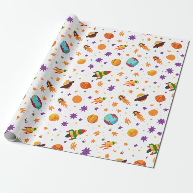 Yttre rymden  presentpapper (Utrullad)