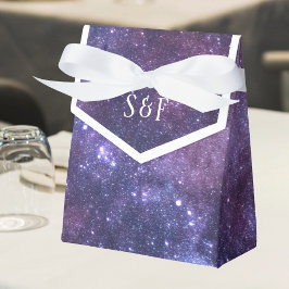 Yttre rymden Universum Galax Bröllop Presentaskar