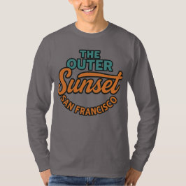 Yttre solnedgång t shirt