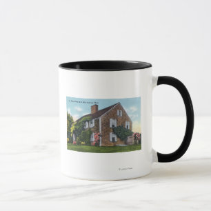 Yttre syn på John Alden House Mugg