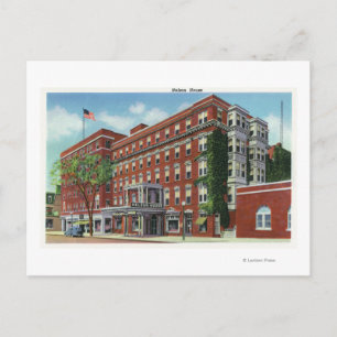 Yttre syn på Nelson House Vykort